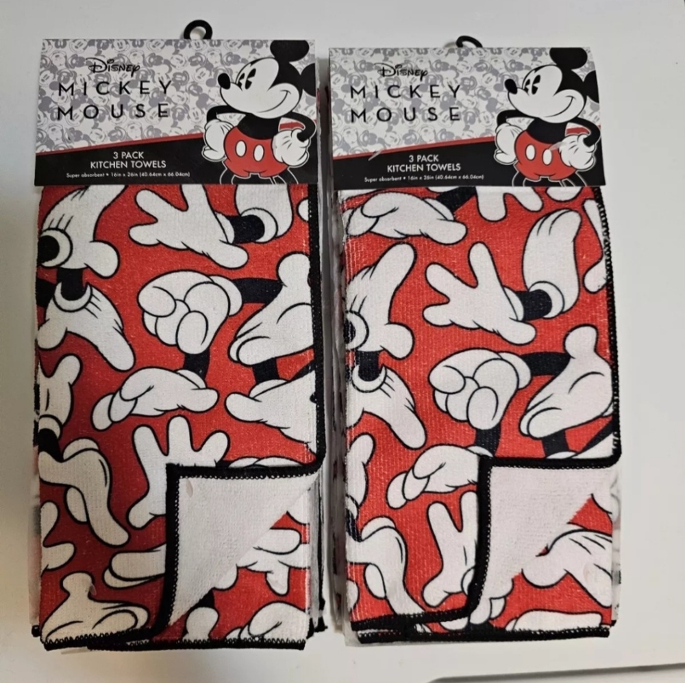 Disney Mickey Mouse kitchen towels